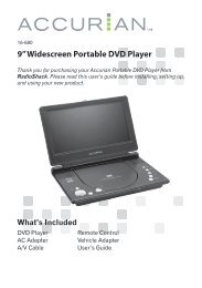 9â Widescreen Portable DVD Player - Radio Shack