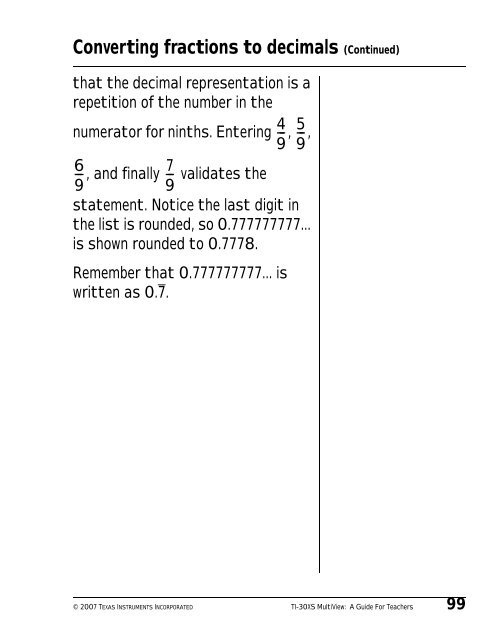 Texas Instruments TI-34 MultiView? Scientific ... - Radio Shack