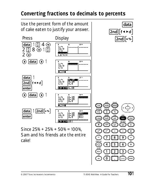 Texas Instruments TI-34 MultiView? Scientific ... - Radio Shack