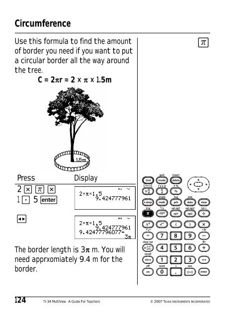 Texas Instruments TI-34 MultiView? Scientific ... - Radio Shack