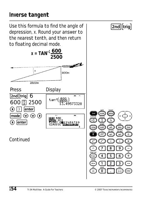Texas Instruments TI-34 MultiView? Scientific ... - Radio Shack