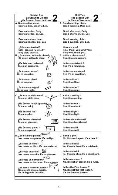 EJERCICIOS PARA EL LABORATORIO DE INGLES - Radio Verdad