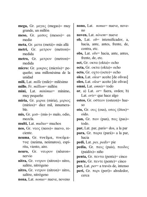 Enciclopedia EtimolÃ³gica AcadÃ©mica Contenido de ... - Radio Verdad