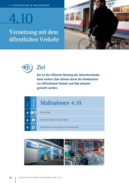 Strategie Radverkehr Steiermark 2008 - 2012 - Radland - Steiermark