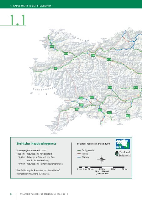 Strategie Radverkehr Steiermark 2008 - 2012 - Radland - Steiermark