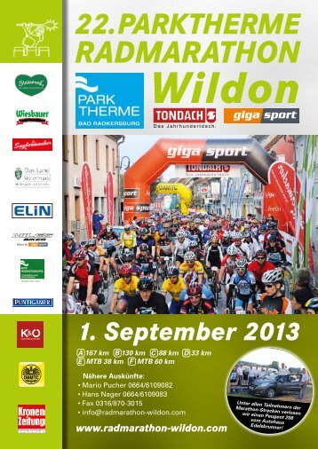 Prospekt 2013 (PDF 15MB) - Wildoner Radmarathon