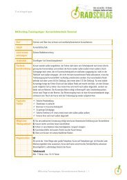 Kurvenfahrtechnik Rennrad - RADschlag-info