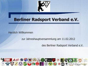 Berliner Radsport Verband e.V. - BSV AdW eV, Abt. Radsport