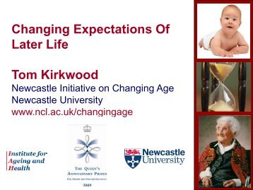 Download Tom Kirkwood's presentation