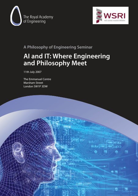 A Philosophy of Engineering - Royal Academy of Engineering