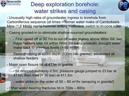 The Eastgate Borehole: A New Dawn for Deep Geothermal Energy ...