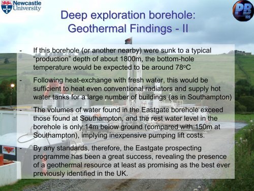 The Eastgate Borehole: A New Dawn for Deep Geothermal Energy ...