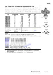 56.455/1 VXN: Through valve with male thread; nominal pressure 16 ...