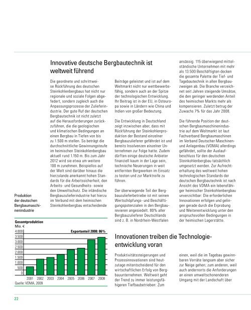 Globalisierung - RAG Deutsche Steinkohle AG