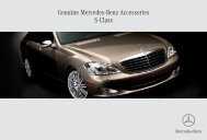 Genuine Mercedes-Benz Accessories S-Class - ragtop.org