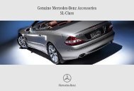 Genuine Mercedes-Benz Accessories SL-Class - ragtop.org
