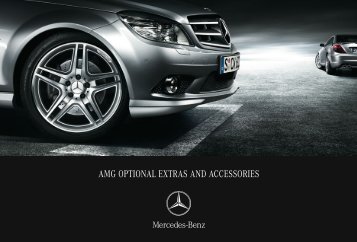 AMG OPTIONAL EXTRAS AND ACCESSORIES - DIKauto