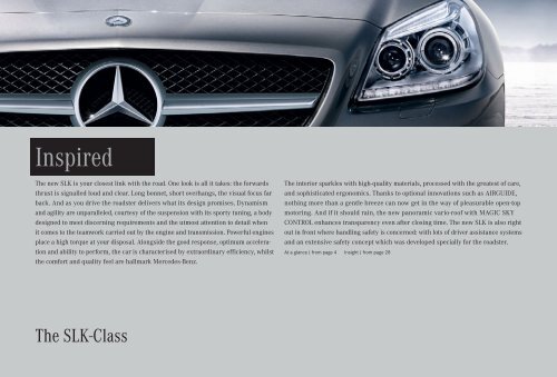 The SLK-Class - Mercedes-Benz India