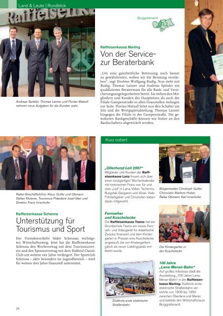 Magazin - Raiffeisen