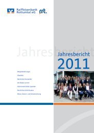 GeschÃ¤ftsbericht 2011 (18.000 KB PDF-Format) - Raiffeisenbank ...