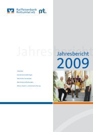 GeschÃ¤ftsbericht 2009 (1.975 KB PDF-Format) - Raiffeisenbank ...