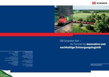 DB Schenker Rail – Ihr Partner für innovative und nachhaltige ...