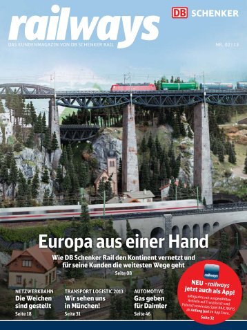 Europa aus einer Hand - DB Schenker Rail