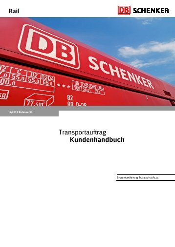 PDF herunterladen - DB Schenker Rail