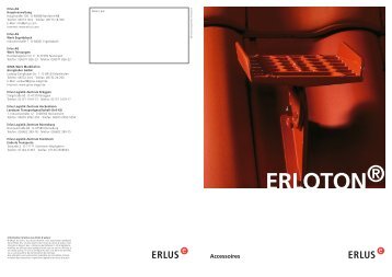 Accessoires - Erlus AG