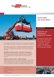 Intermodal - Rail Cargo Austria