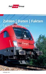 Zahlen | Daten | Fakten Facts and Figures - Rail Cargo Austria