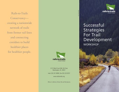 Successful Strategies For Trail Development - Rails-to-Trails ...