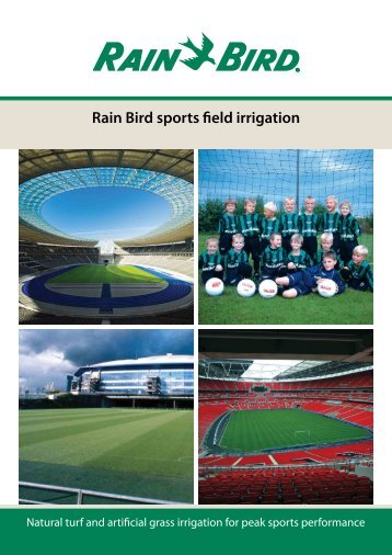 Rain Bird sports field irrigation - Rain Bird irrigation