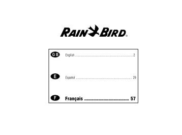 FranÃ§ais - Rain Bird