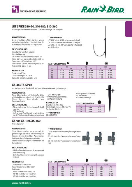 micro-bewÃ¤sserung - Rain Bird