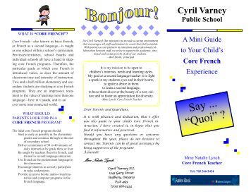 I will do my homework in french