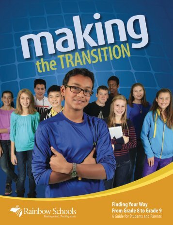 Transition Guide - Rainbow District School Board