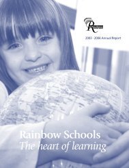 2003 - 2004 - Rainbow District School Board