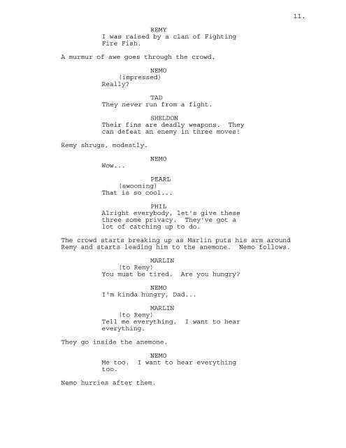 NEMO 2 An Original Screenplay by Laurie Craig Based on ...