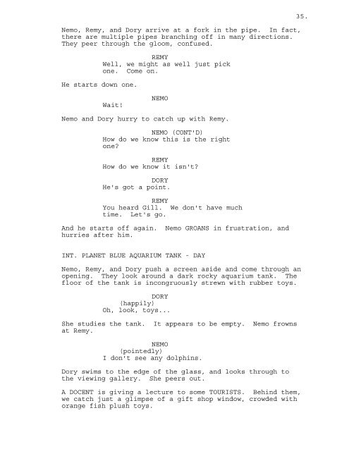 NEMO 2 An Original Screenplay by Laurie Craig Based on ...