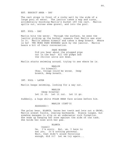 NEMO 2 An Original Screenplay by Laurie Craig Based on ...