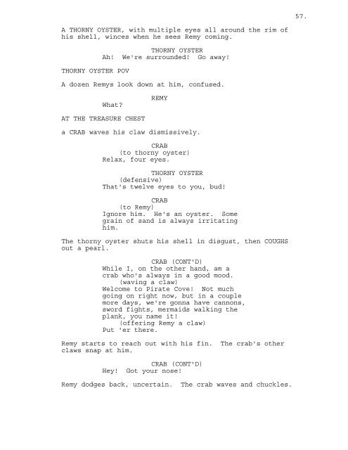 NEMO 2 An Original Screenplay by Laurie Craig Based on ...