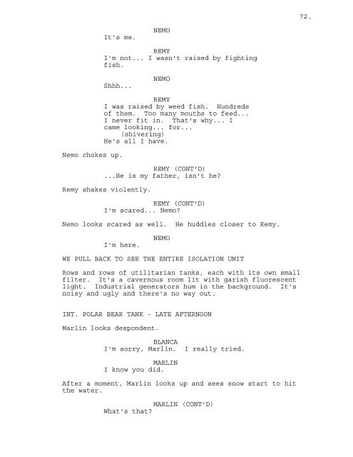 NEMO 2 An Original Screenplay by Laurie Craig Based on ...