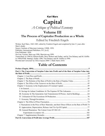 Capital Volume III - Libcom