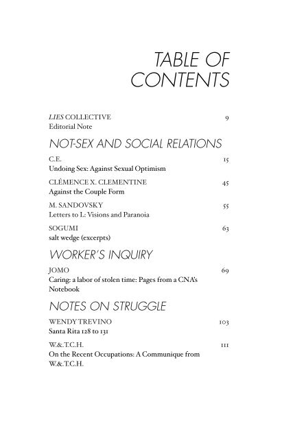 Lies: A Journal of Materialist Feminism - Libcom