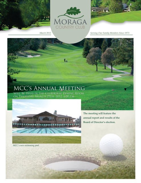 MCC's Annual Meeting - Golf Fusion
