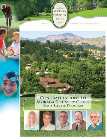 Congratulations to Moraga Country Club's - Golf Fusion