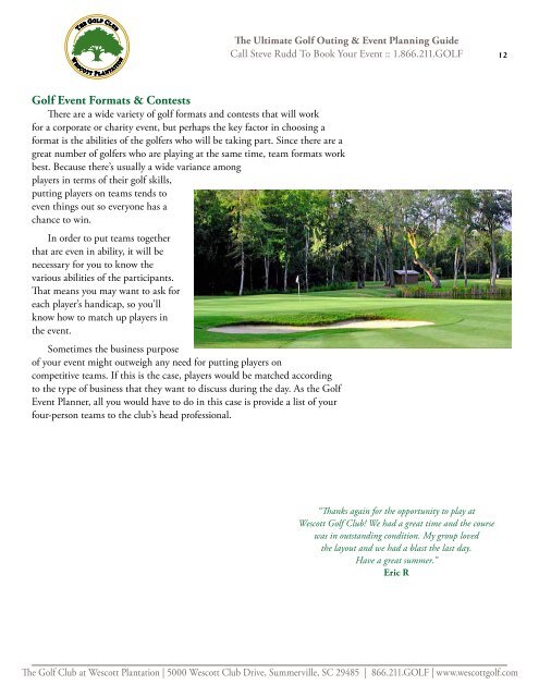 The Ultimate Golf Outing & Event Planning Guide - Golf Fusion