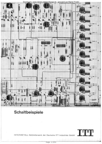 ITT Schaltungsbuch 1967 - Rainers - Elektronikpage