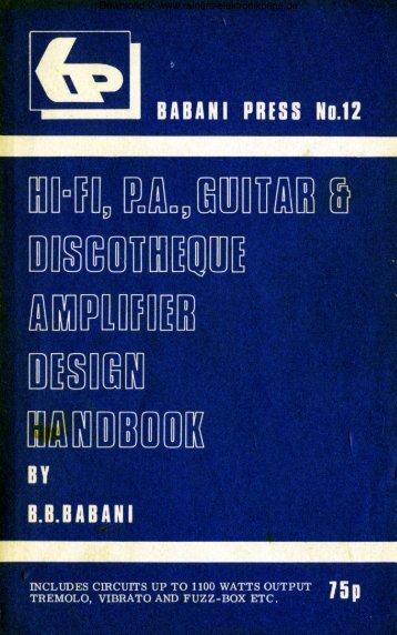 BABANI Design Handbook PDF - Rainers - Elektronikpage